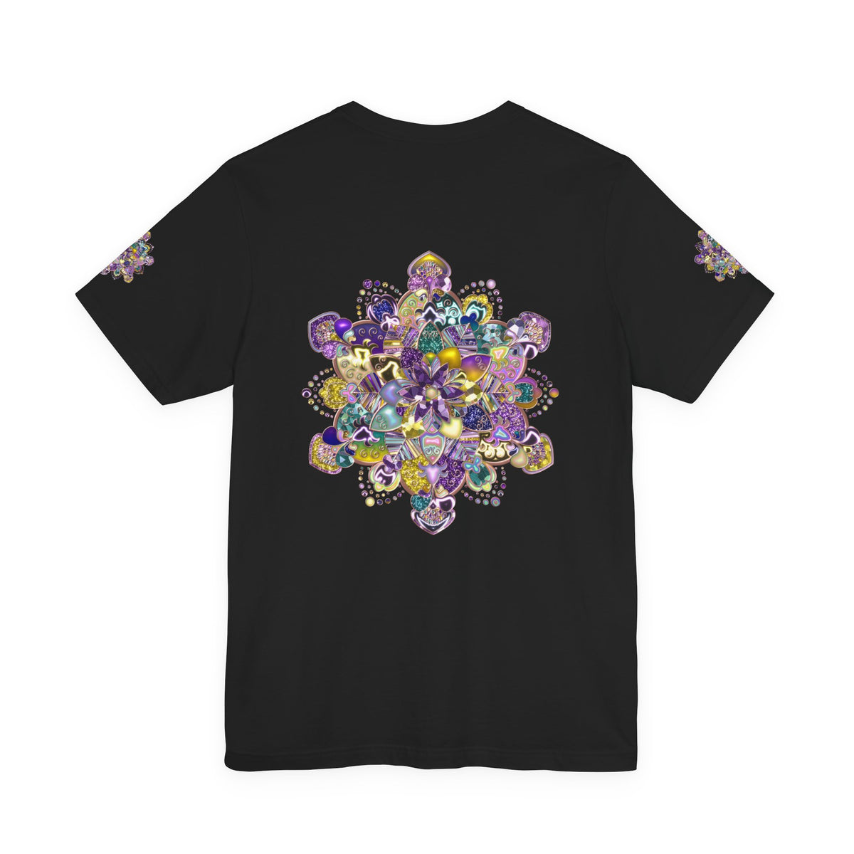 Unisex Floral Jewel Mandala T-Shirt