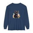 Black Kitten Watercolor Splash T-Shirt with vibrant and playful design