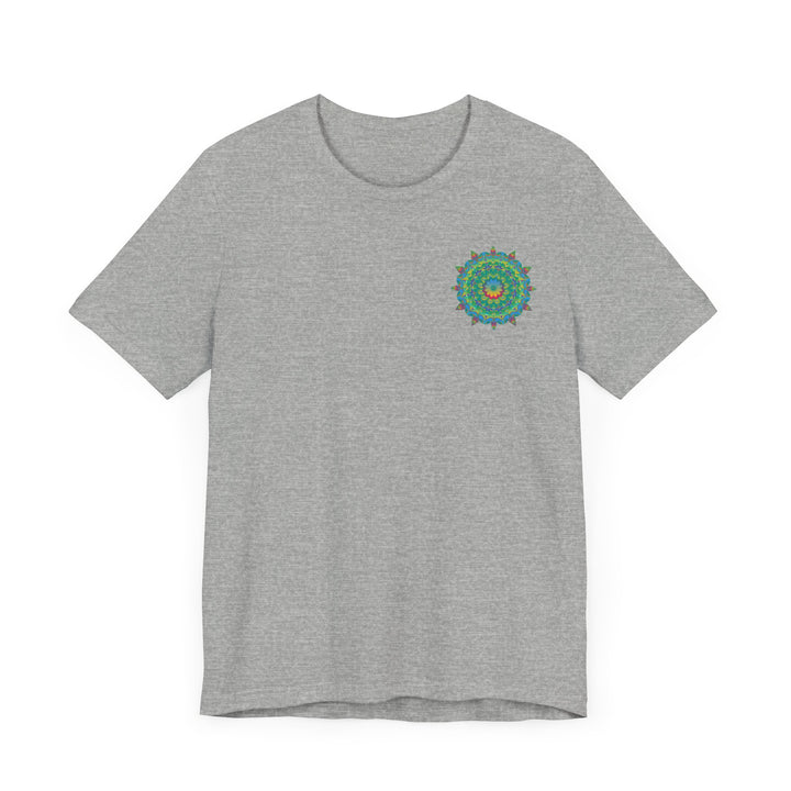 Beautiful mandala tee with intricate design for spiritual peace and harmony