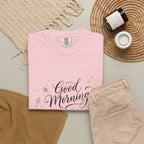 Good Morning Cat Coffee T-Shirt