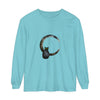 Black Cat Crescent Moon T-Shirt with intricate design and striking colors