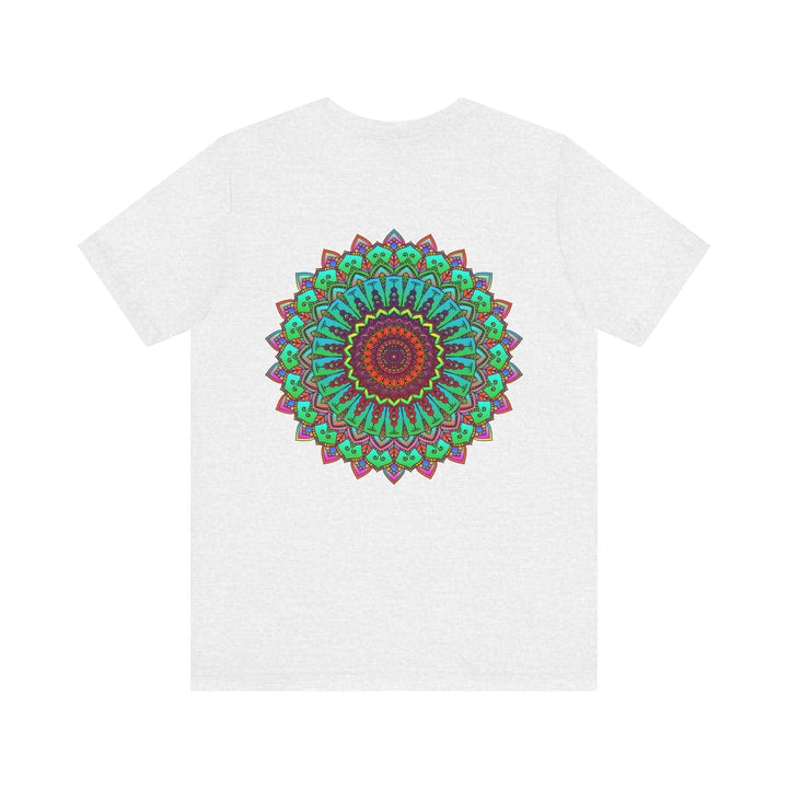 Vibrant Mandala Tee featuring intricate design for Spiritual Peace & Harmony