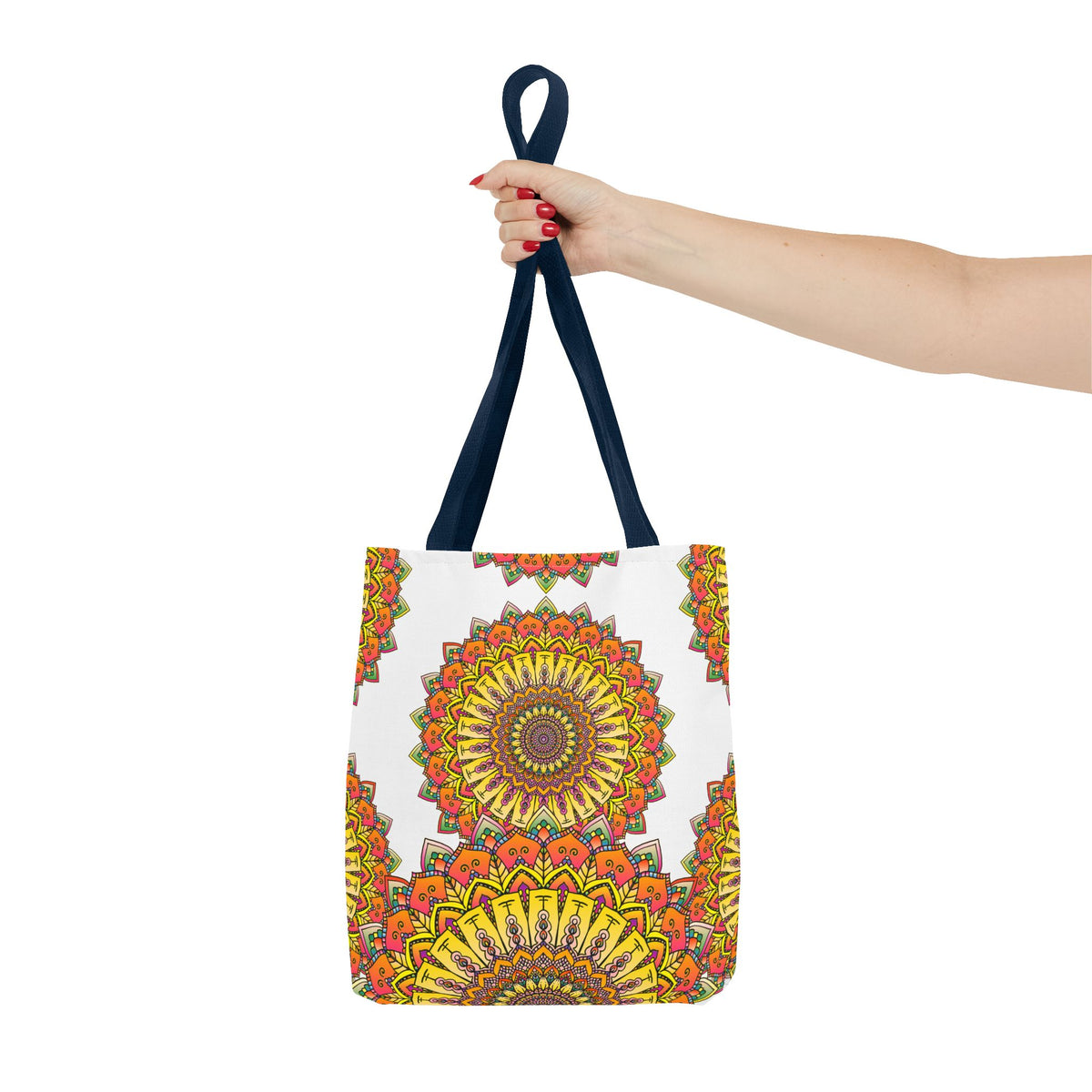 Solar Mandala Tote Bag