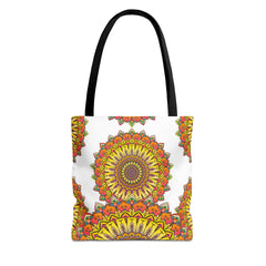 Solar Mandala Tote Bag