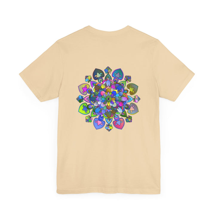 Beautiful Vibrant Mandala Tee - Spiritual Peace & Harmony shirt with intricate mandala pattern