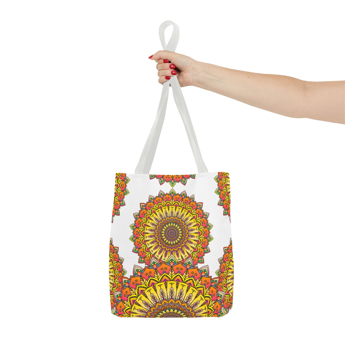 Solar Mandala Tote Bag