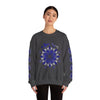 Handmade Mandala Design Unisex Sweatshirt in honor of a decade of creativity and passion