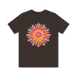Beautiful and colorful Vibrant Mandala Tee representing spiritual peace and harmony