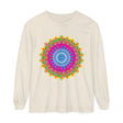  Vibrant Mandala Design Long Sleeve Shirt for All Genders
