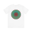 Beautiful and colorful Vibrant Mandala Tee promoting spiritual peace and harmony