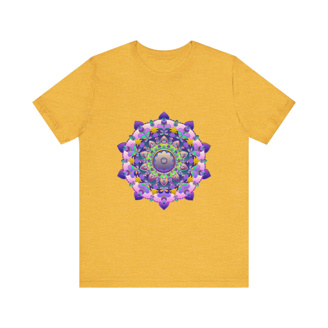 Vibrant Mandala Tee - A detailed and colorful mandala design on a high-quality t-shirt