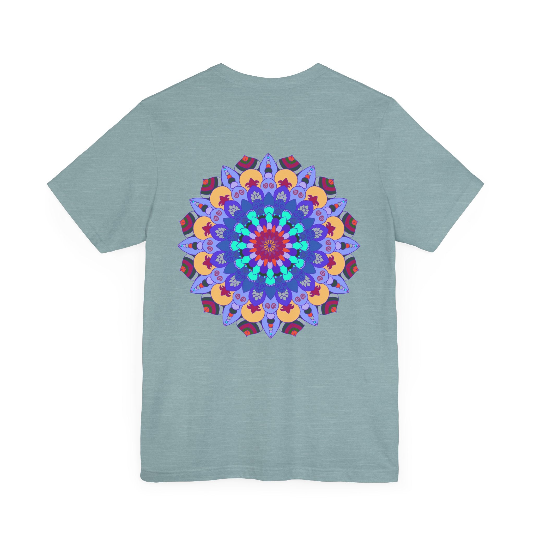 Beautiful Mandala Peace & Harmony T-Shirt featuring unique spiritual art design