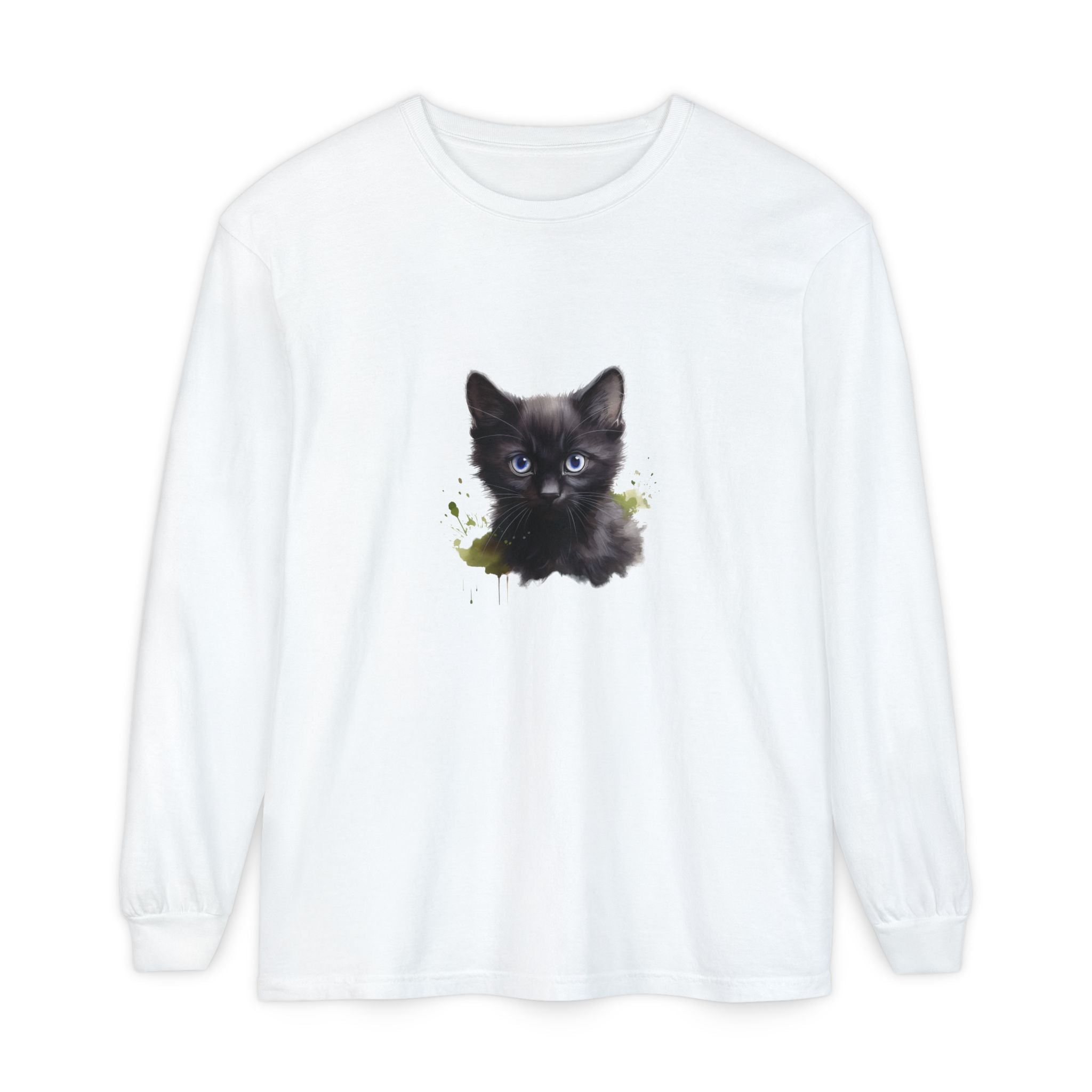 Mystic Black Cat - Long Sleeve T-Shirt