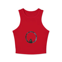  Versatile Cosmic Enigma Racerback Tank Top, easily paired with leggings or jeans