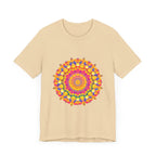 Vibrant and detailed mandala pattern tee in a variety of colors