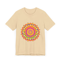 Vibrant and detailed mandala pattern tee in a variety of colors