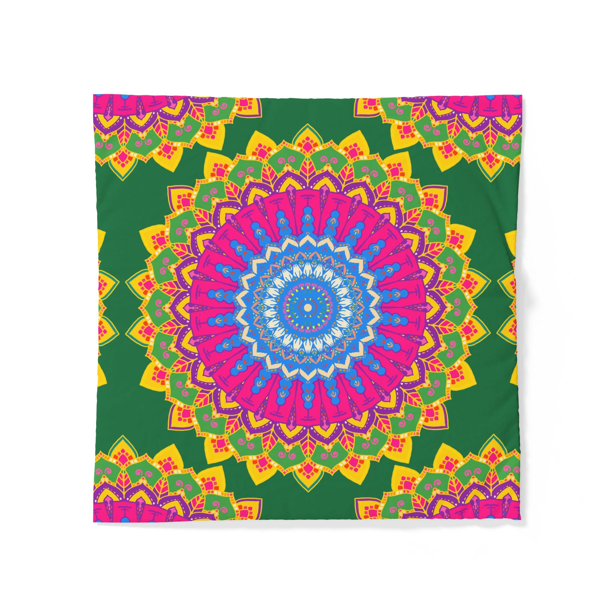 Bettwäsche aus Baumwolle mit Mandala-Motiv im Bohème-Stil