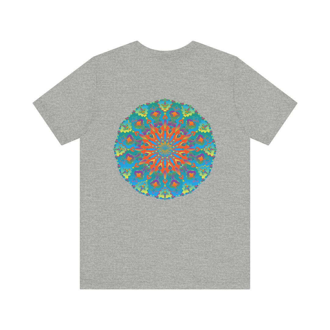 Beautiful Mandala Tee with intricate design promoting spiritual peace and harmony