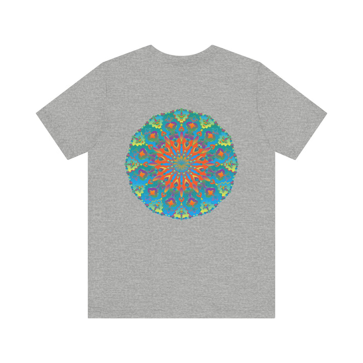 Beautiful Mandala Tee with intricate design promoting spiritual peace and harmony