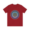 Vibrant Mandala Tee with a colorful and intricate design, perfect for adding a pop of brightness and detail to your wardrobe