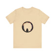 Black Cat Mystery Moon T-Shirt featuring a spooky and stylish design