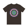 Beautiful mandala tee with intricate design promoting spiritual peace and harmony