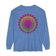 Vibrant Mandala Unisex Long Sleeve T-Shirt Perfect for Layering and Styling