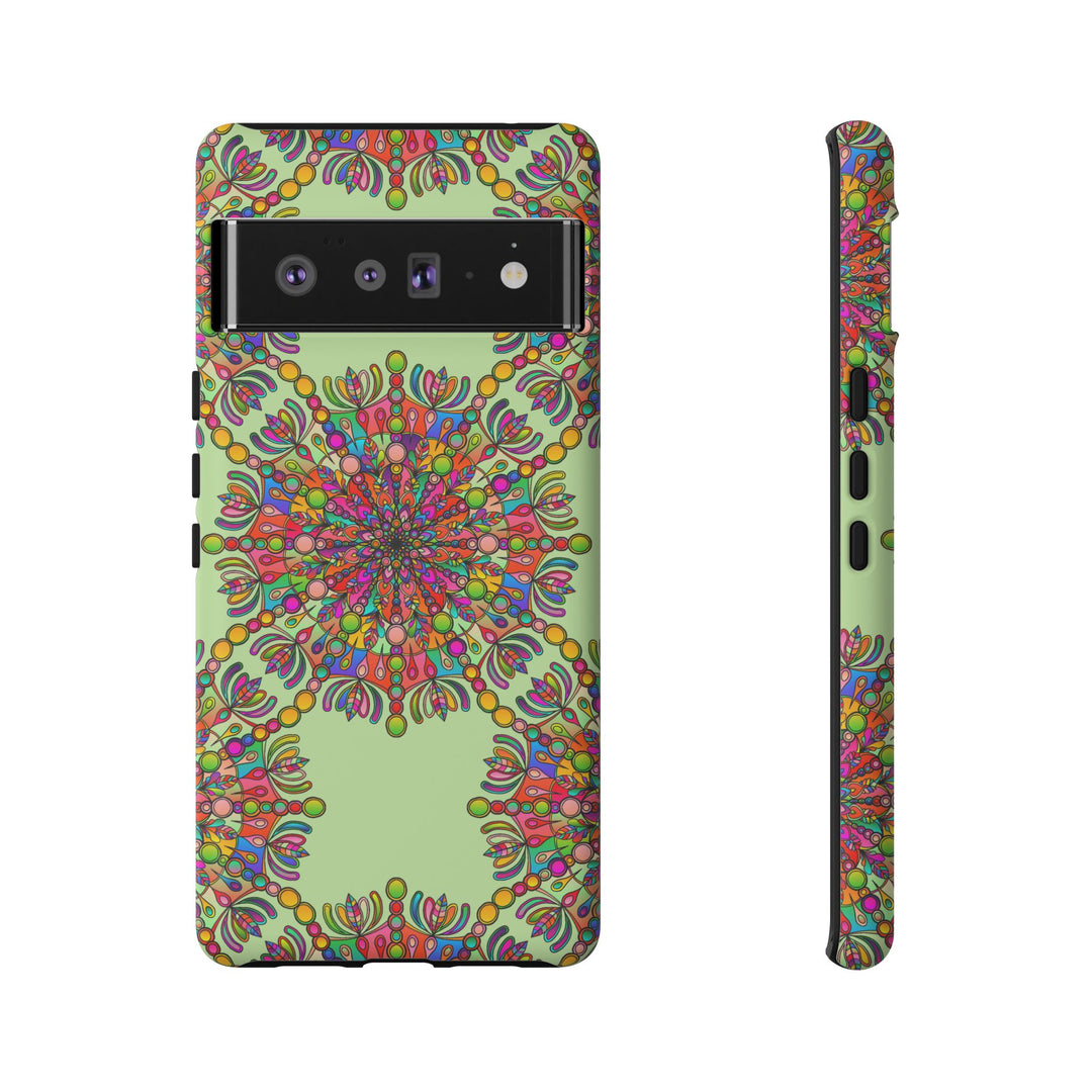 Intricate Mandala Phone Case in Lively Colors for Unique Style