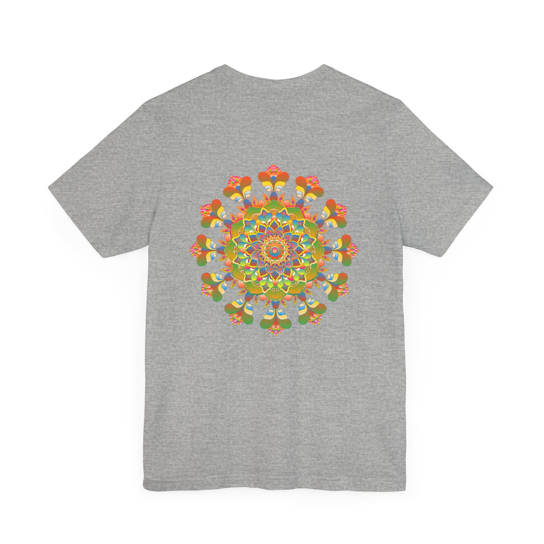 High-quality Mandala Peace & Harmony T-Shirt featuring intricate mandala pattern