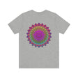 Stunning tee with a vibrant and spiritual mandala print