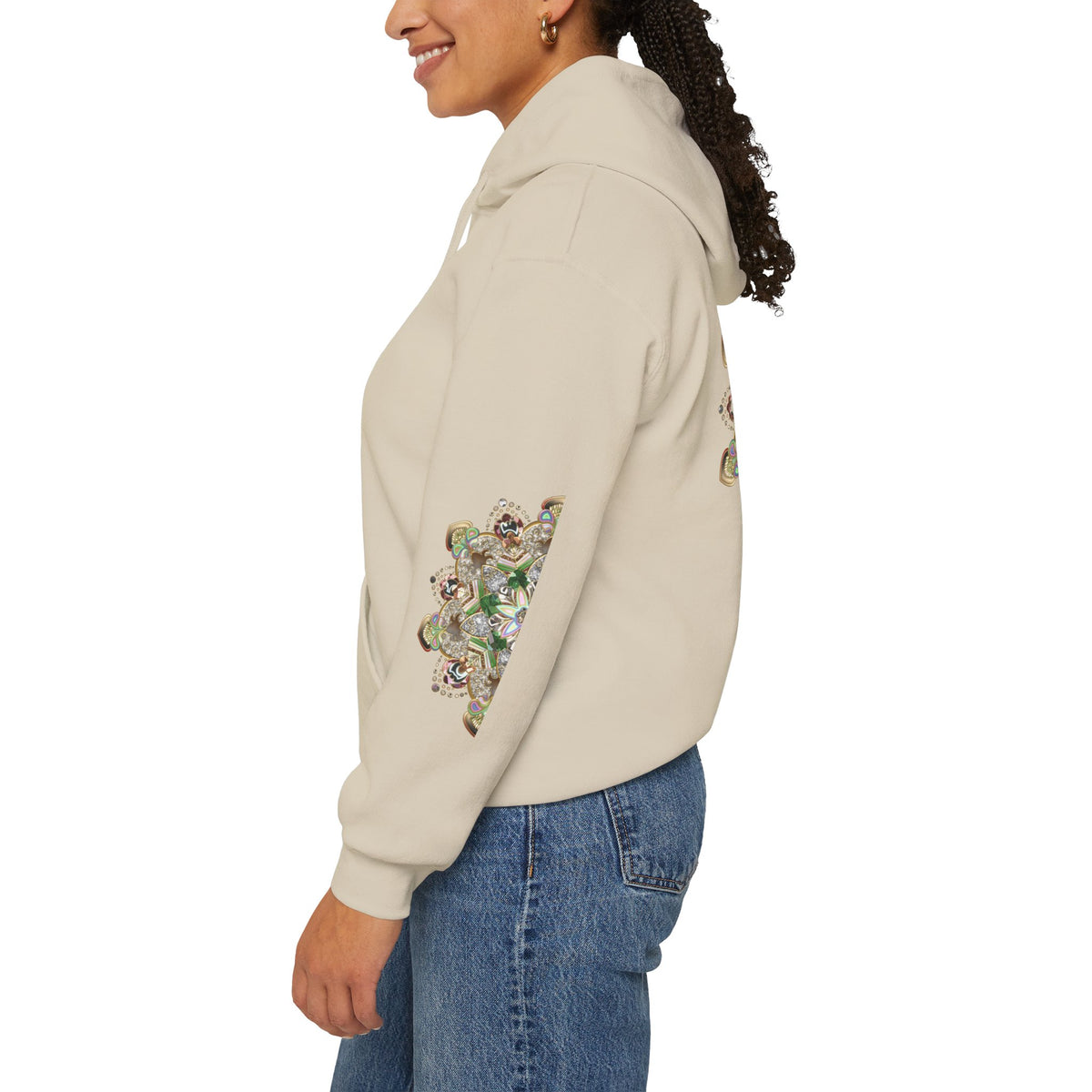 Mandala Floral Hoodie