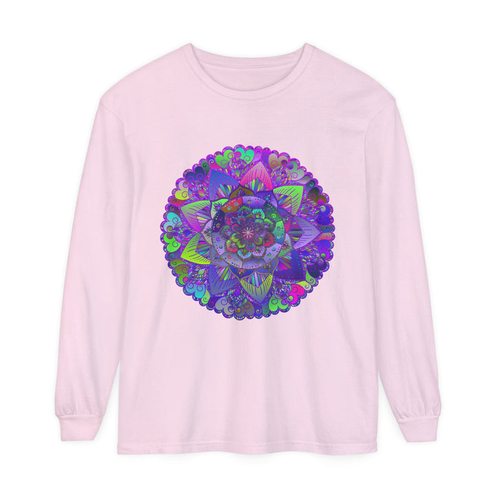 Intricate Mandala Long Sleeve T-Shirt - Psychedelic Art 14