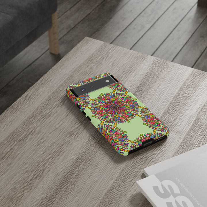 Intricate Mandala Phone Case in Lively Colors for Unique Style