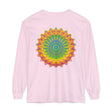 Intricate Mandala Unisex Long Sleeve T-Shirt with detailed and colorful design