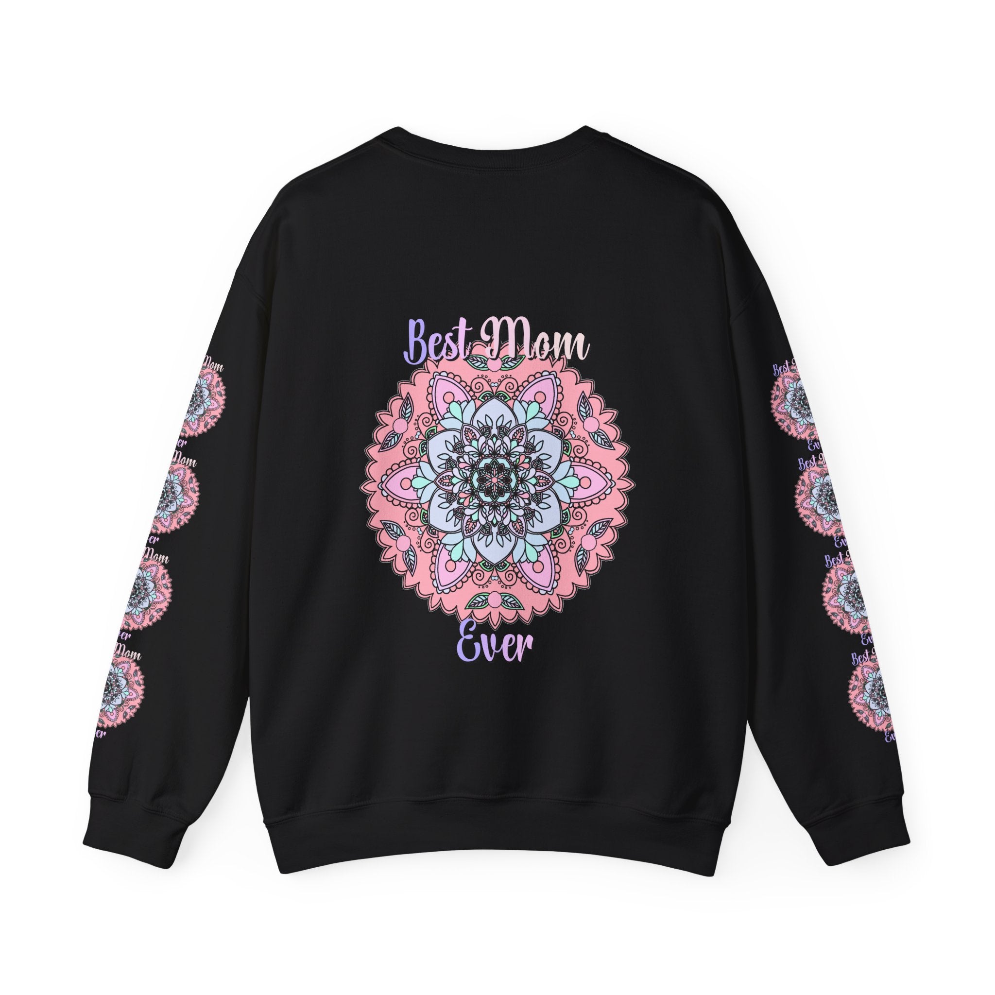 Best Mom Ever Intricate Mandala Art Sweatshirt