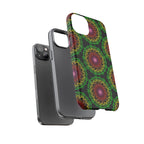 Artistic Mandala Phone Case with Bold Patterns and Modern Flair
