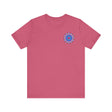 Beautiful and intricate mandala design on a peaceful and harmonious t-shirt, featuring spiritual art and intricate details