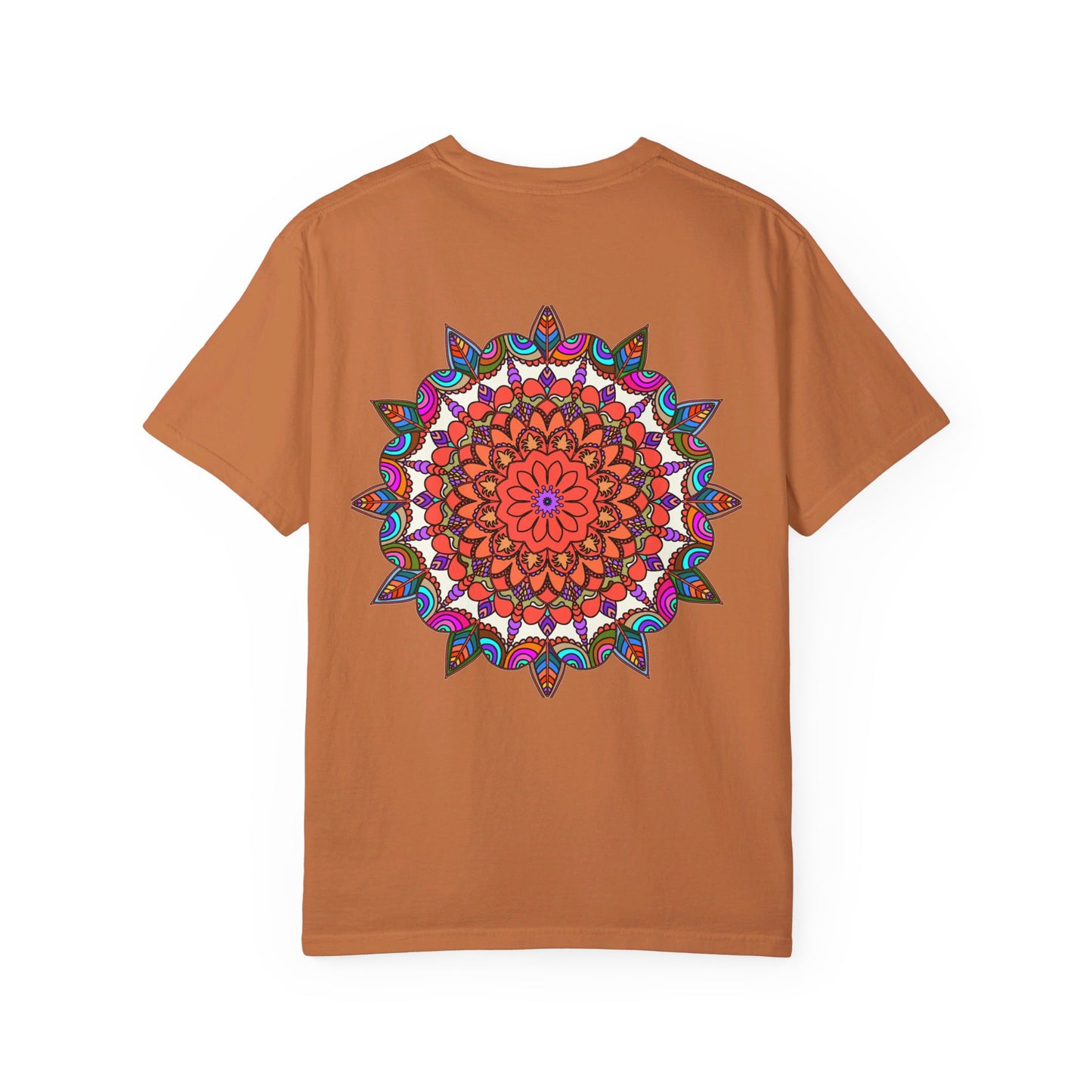 Eco-friendly and durable Mandala Design T-Shirt made from Ring-Spun Cotton