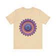 Colorful Mandala Meditation Tee featuring an intricate and vibrant design