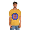 Colorful Mandala Geometric T-Shirt featuring vibrant and intricate designs perfect for casual wear