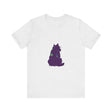 Black Cat Mystery - Colorful Silhouette T-Shirt with Vibrant and Bold Design