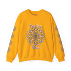 Felpa Mandala "Mamma Potente" in Morbide Tonalità Pastello