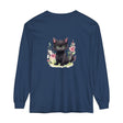 Playful Kitten Floral Watercolor T-Shirt perfect for cat lovers and flower enthusiasts
