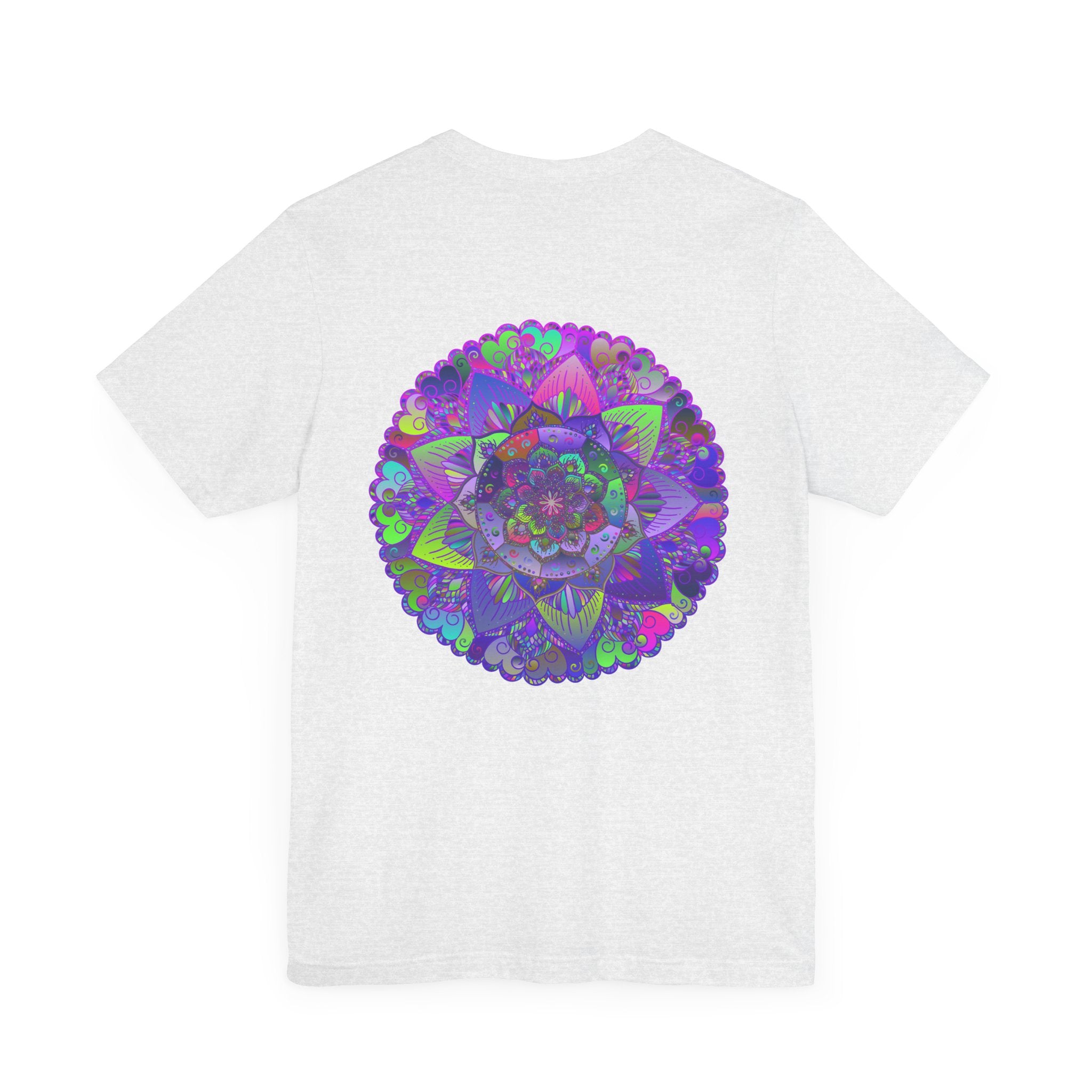 Beautiful and colorful Vibrant Mandala Tee representing spiritual peace and harmony