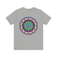 A colorful Mandala Tee featuring intricate designs symbolizing spiritual peace and harmony