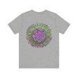 Intricately designed mandala tee for spiritual harmony and balance