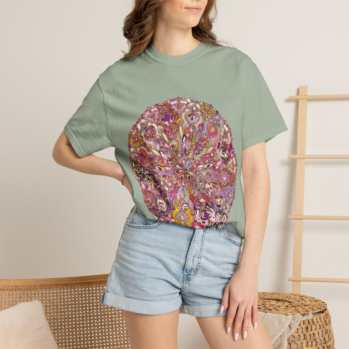 Mandala Art Graphic T-Shirt
