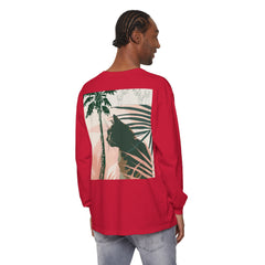 Black Cat Jungle Long Sleeve T-Shirt for exploring the outdoors alt text 35