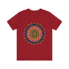 Colorful Mandala Tee - Intricate Design featuring vibrant rainbow colors and detailed geometric patterns, perfect for adding a pop of color to your wardrobe