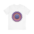 Colorful Mandala Meditation Tee with Intricate Design for Spiritual and Relaxation Practices